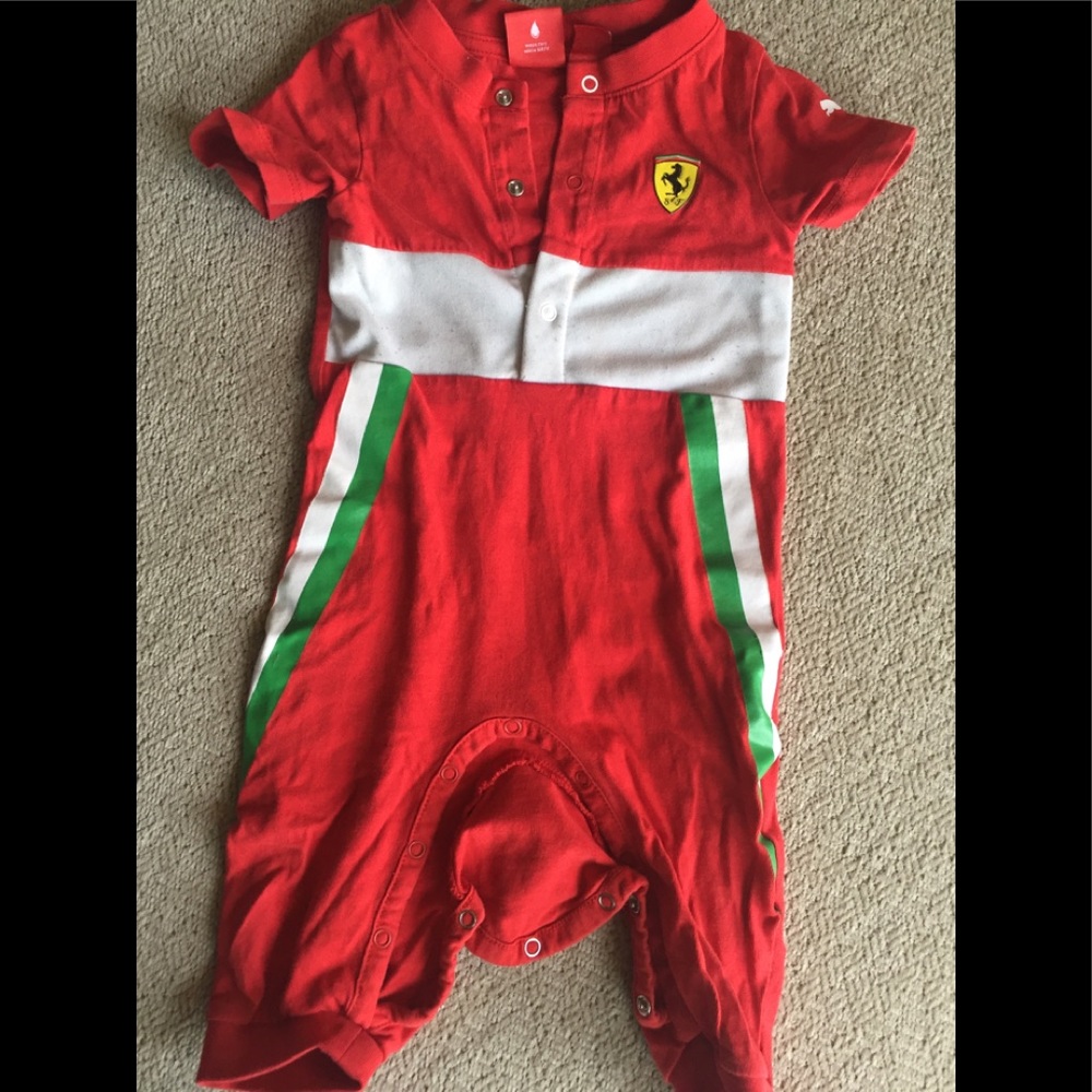 Ferrari Onesie for boys